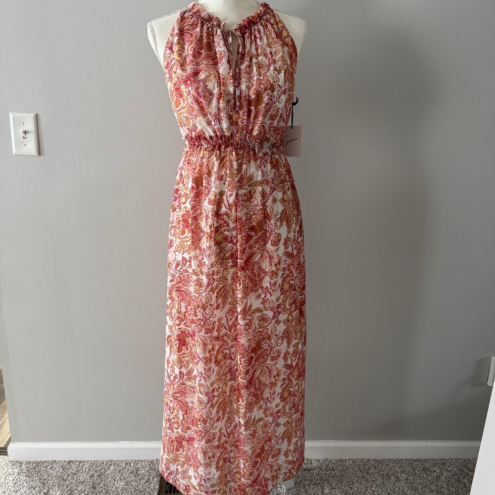 NWT Japna Floral Maxi Dress